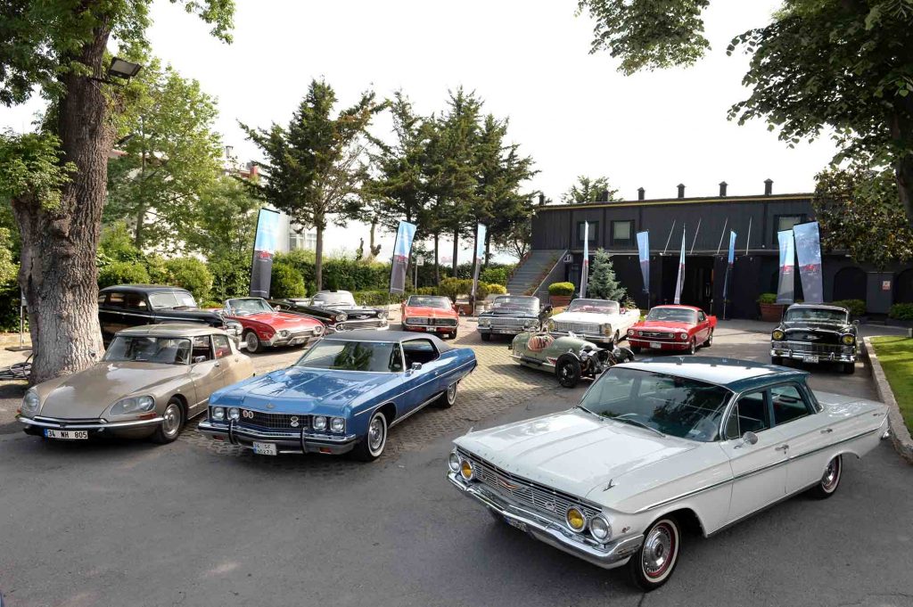 klasik otomobil şovu