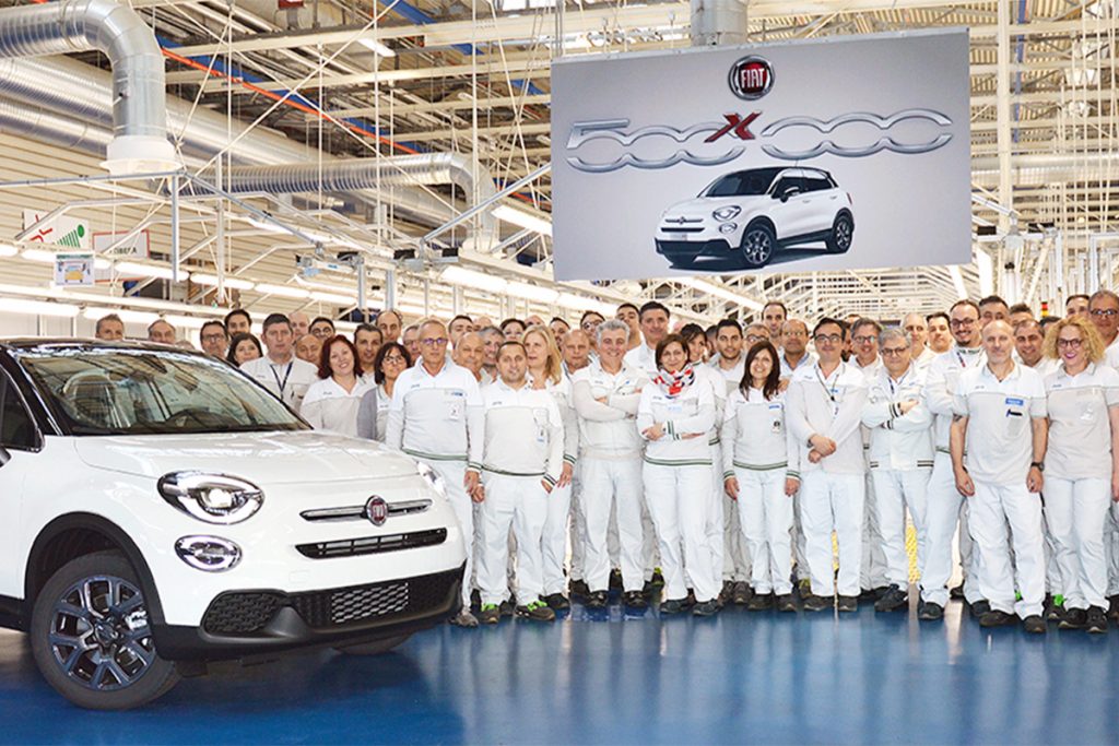 Fiat 500X Üretim