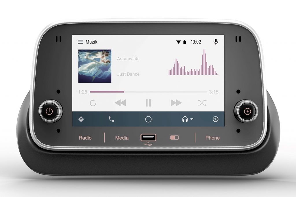 Fiat Fiorino Tablet Ekran