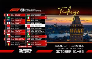 Formula 1, 3 Ekim 2027’de İstanbul’a Dönüyor… Formula 1 Türkiye